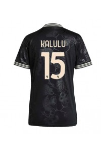 Juventus Pierre Kalulu #15 Fotballdrakt Tredje Klær Dame 2025-26 Korte ermer